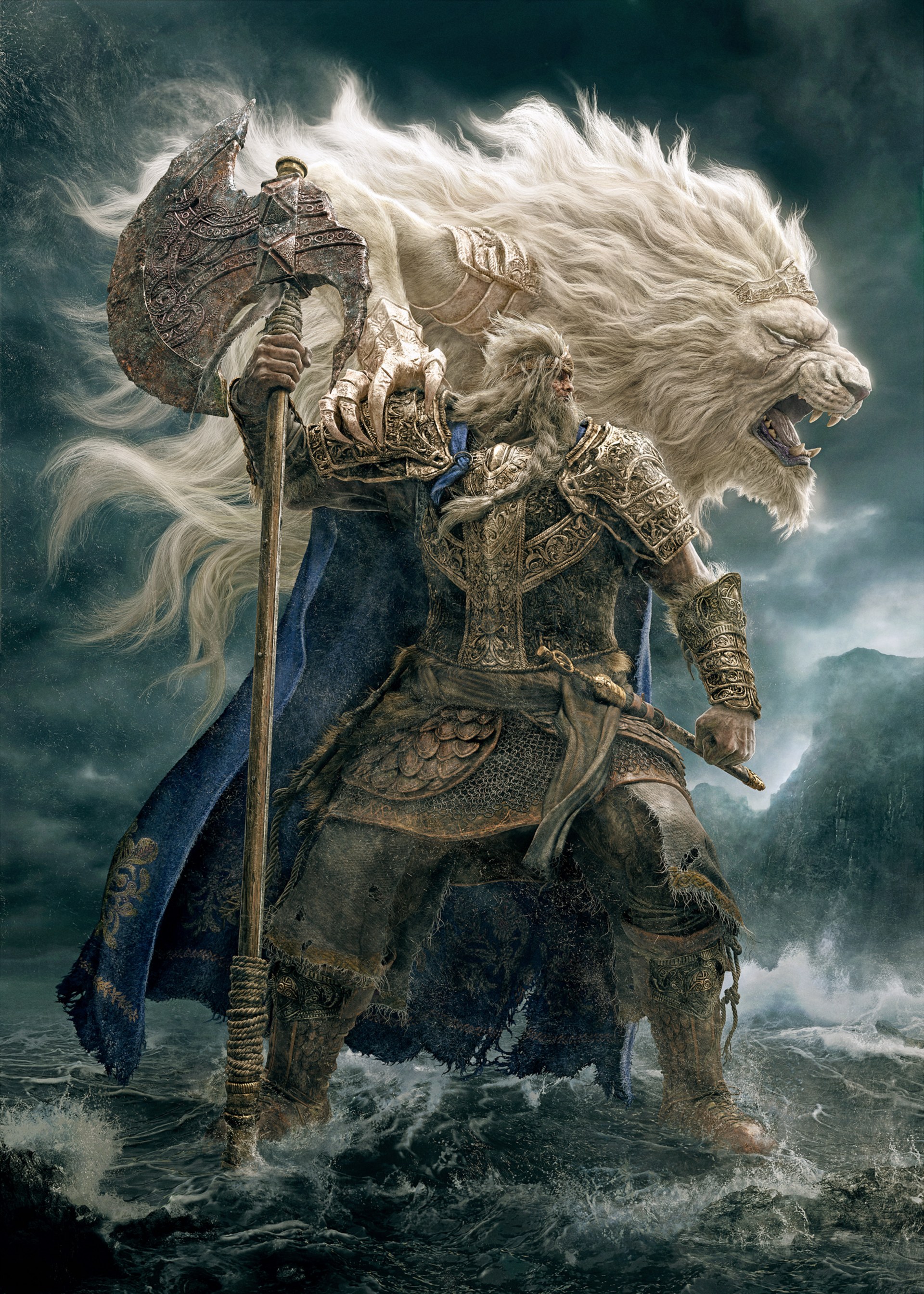 Godfrey de Elden Ring para destacar combo de todas as armas